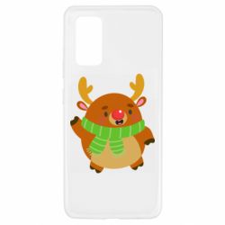Чехол для Samsung A32 4G Deer in a scarf - PrintSalon