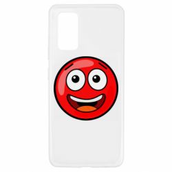 Чехол для Samsung A32 4G Funny Red Ball - PrintSalon