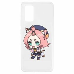 Чехол для Samsung A32 4G Genshin Impact chibi Diona - PrintSalon