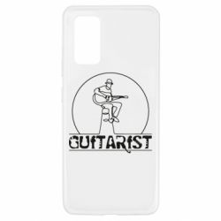 Чехол для Samsung A32 4G Guitar player. - PrintSalon