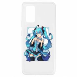 Чехол для Samsung A32 4G Hatsune Miku art - PrintSalon