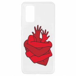 Чехол для Samsung A32 4G Heart out of hands - PrintSalon