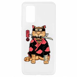 Чехол для Samsung A32 4G Japanese Akatsuki cat - PrintSalon