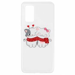 Чехол для Samsung A32 4G Kittens In Love - PrintSalon