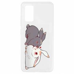Чехол для Samsung A32 4G Кролики Вэй и Лань - PrintSalon