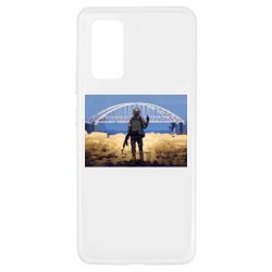 Чехол для Samsung A32 4G Марка с Крымским мостом - PrintSalon