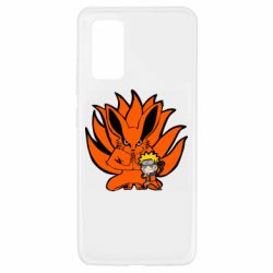 Чехол для Samsung A32 4G Kurama And Naruto - PrintSalon