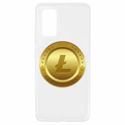 Чехол для Samsung A32 4G Litecoin coin - PrintSalon