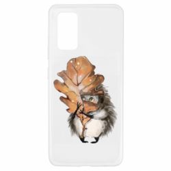 Чехол для Samsung A32 4G Осенний ежик - PrintSalon