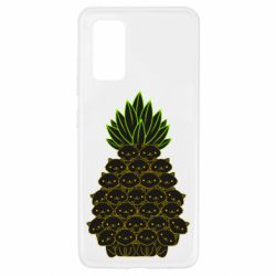 Чехол для Samsung A32 4G Pineapple cat - PrintSalon
