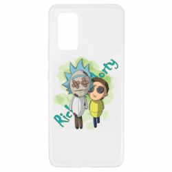 Чехол для Samsung A32 4G Rick and Morty voodoo doll - PrintSalon