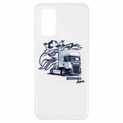 Чехол для Samsung A32 4G Scania watercolor art - PrintSalon