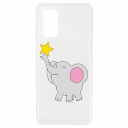 Чехол для Samsung A32 4G Слон со звездочкой - PrintSalon
