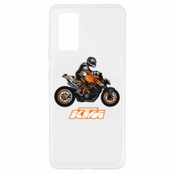 Чехол для Samsung A32 4G Sport Bike Art - PrintSalon