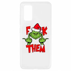 Чехол для Samsung A32 4G The grinch f*ck them - PrintSalon