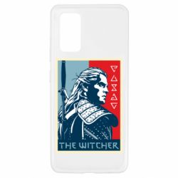 Чехол для Samsung A32 4G The witcher poster - PrintSalon