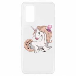 Чехол для Samsung A32 4G Unicorn with bow tie - PrintSalon