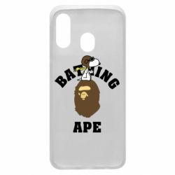 Чехол для Samsung A40 A bathing ape peanuts - PrintSalon