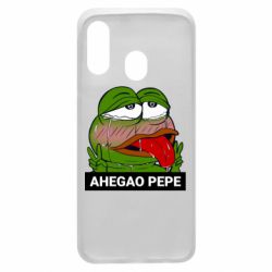 Чехол для Samsung A40 Аhegao PePe