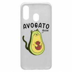 Чехол для Samsung A40 Avogato Cat - PrintSalon