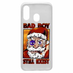 Чехол для Samsung A40 Bad Santa - PrintSalon