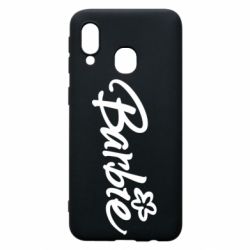 Чехол для Samsung A40 Barbie Logo - PrintSalon