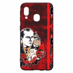 Чохол для Samsung A40 Батько наш Бандера Мяу! - PrintSalon