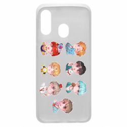 Чехол для Samsung A40 BTS cute boys - PrintSalon