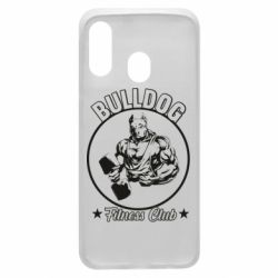 Чехол для Samsung A40 Bulldog Fitness Club - PrintSalon