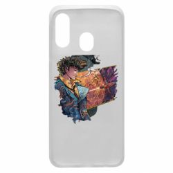 Чехол для Samsung A40 Cowboy Bebop abstraction - PrintSalon
