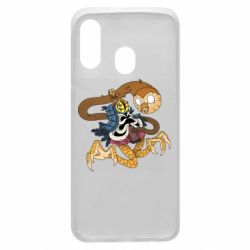 Чехол для Samsung A40 Creepy Hooty - PrintSalon