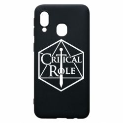 Чехол для Samsung A40 Critical Role - PrintSalon
