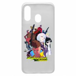 Чехол для Samsung A40 Cyberpunk: Edgerunners - PrintSalon