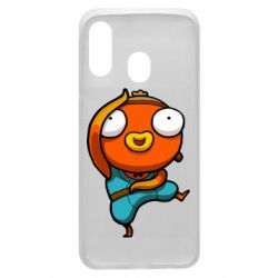 Чехол для Samsung A40 Dancing Fishstick - PrintSalon