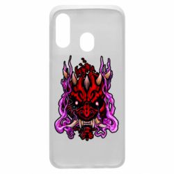 Чехол для Samsung A40 Darth Maul Japanese mask - PrintSalon