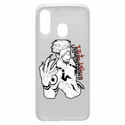 Чехол для Samsung A40 Demon Sukuna art - PrintSalon