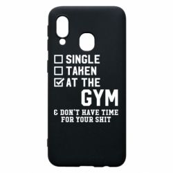 Чехол для Samsung A40 DON'T HAVE TIME FOR YOUR SHIT - PrintSalon