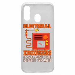 Чехол для Samsung A40 Electrical Engineer - PrintSalon