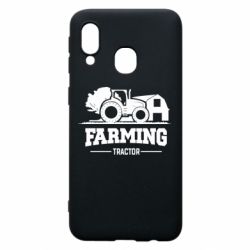 Чехол для Samsung A40 Farming Tractor - PrintSalon