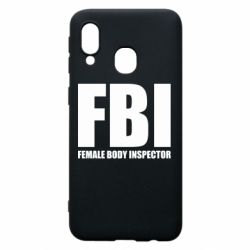 Чехол для Samsung A40 FBI - Female Body Inspector - PrintSalon