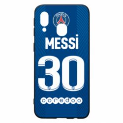 Чехол для Samsung A40 Форма Месси ПСЖ - PrintSalon