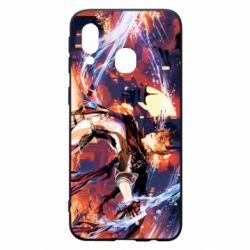 Чехол для Samsung A40 Genshin Impact: Childe - PrintSalon