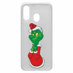 Чехол для Samsung A40 Гринч потирает руки - PrintSalon