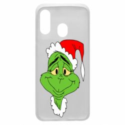 Чехол для Samsung A40 Grinch - PrintSalon