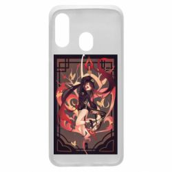 Чохол для Samsung A40 Ху Тао з Хомою - PrintSalon