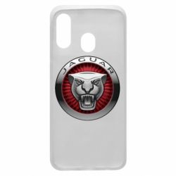 Чехол для Samsung A40 Jaguar Logo circle - PrintSalon