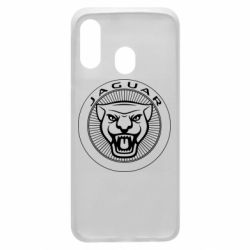 Чехол для Samsung A40 Jaguar Logo - PrintSalon
