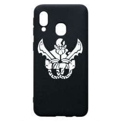 Чехол для Samsung A40 Kratos silhouette - PrintSalon