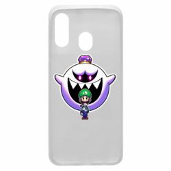 Чохол для Samsung A40 Luigi and King Boo - PrintSalon