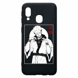 Чехол для Samsung A40 Магическая битва аниме - PrintSalon